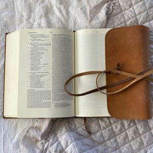 ESV Journaling Bible Interleaved Edition with Genuine Leather Cover